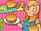 Nueva versión del Burger Restaurant, prepara y sirve las hamburguesas según el gusto de los clientes. ¿Puedes hacerlo en tiempo y forma? Restaurante de Hamburguesas 2