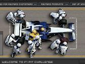 Tu dois passer par le pit lane le plus vite possible. Tu dois stopper, changer les pneus, ravitailler, partir et cours vite vers l'arrivée! FORMULE 1 - PIT CHALLENGE