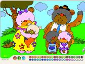 PAINT - BEARS FAMILY