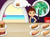 Hamburguesas y Hot Dogs en la Playa